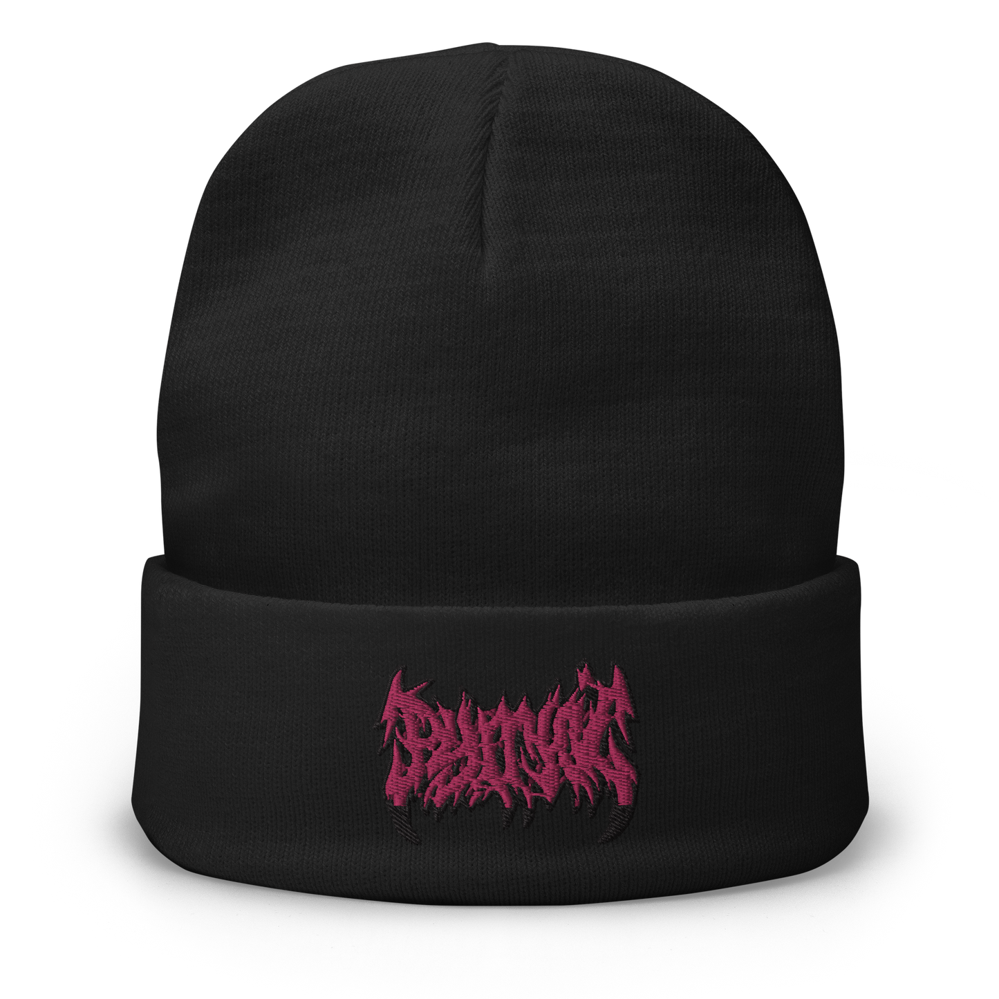 pyrrhic embroidered beanie